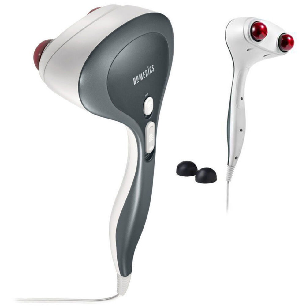 Homedics PAMHAU Handheld Compact Percussion Massager Heat/Massaging