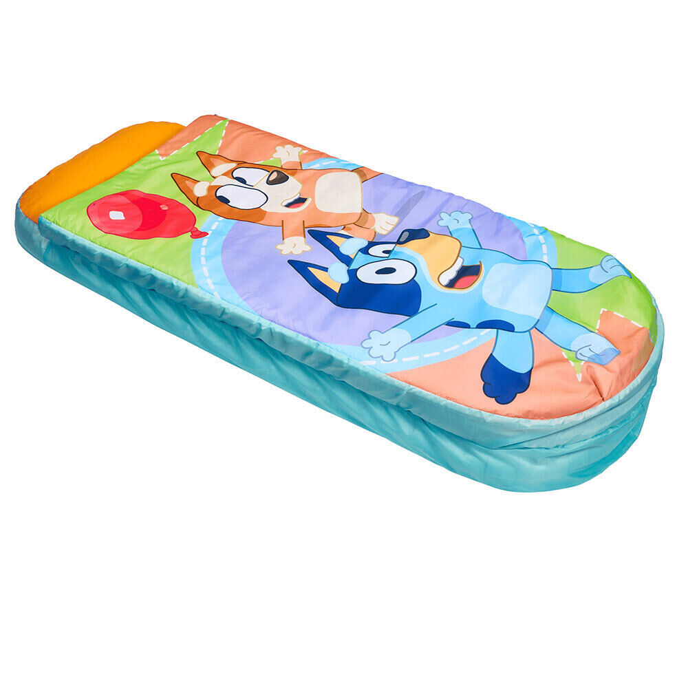 Bluey 150cm Inflatable Kids Air Bed/Mattress/Sleeping Bag w/ Pump Bluey/Bingo eBay