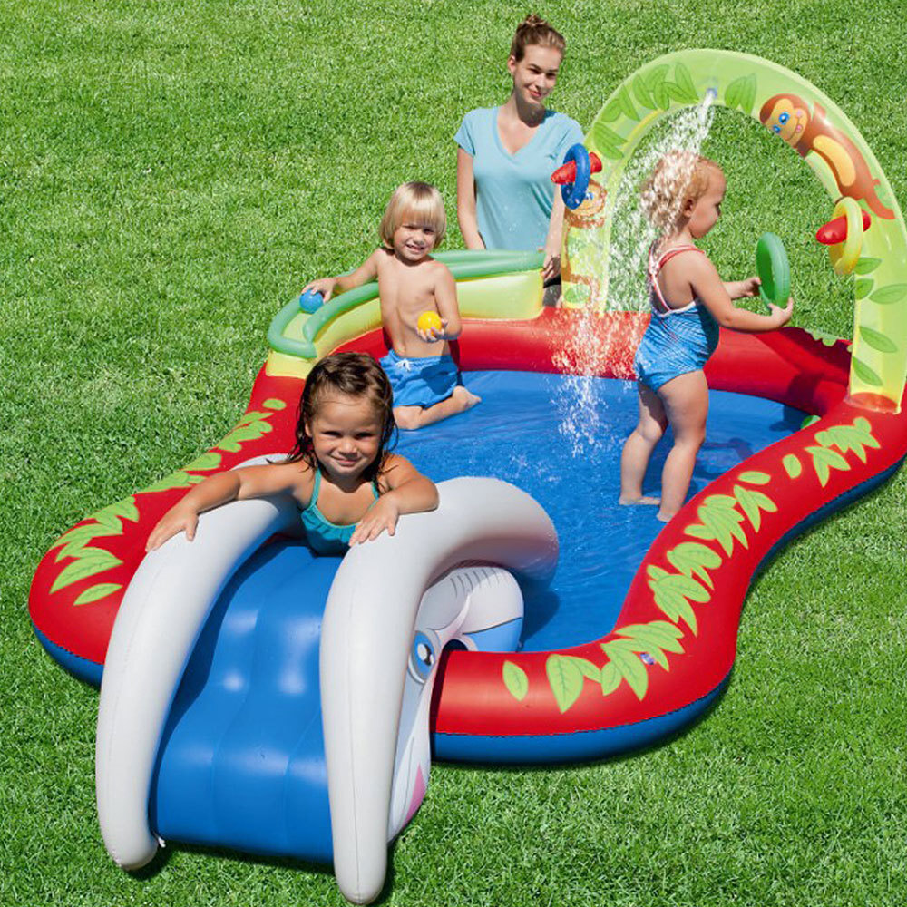 how long can i leave water in a blow up pool