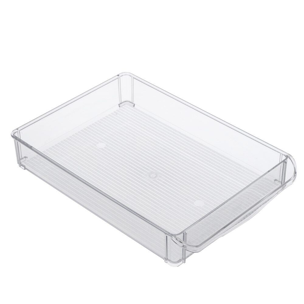 Box Sweden Crystal 30cm Home/Kitchen/Fridge Organiser Tray Storage