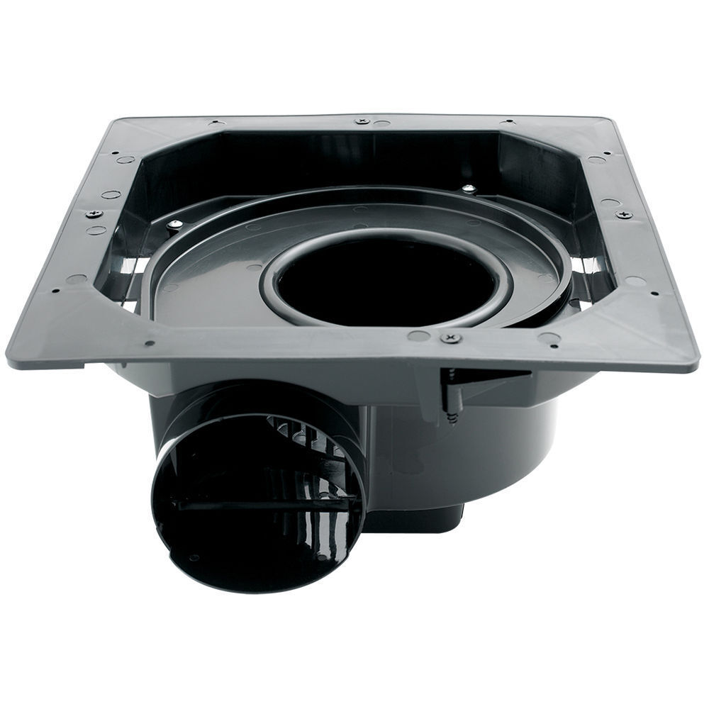 White 20cm Ducted Exhaust Fan Bathroom Kitchen Laundry Square Ceiling