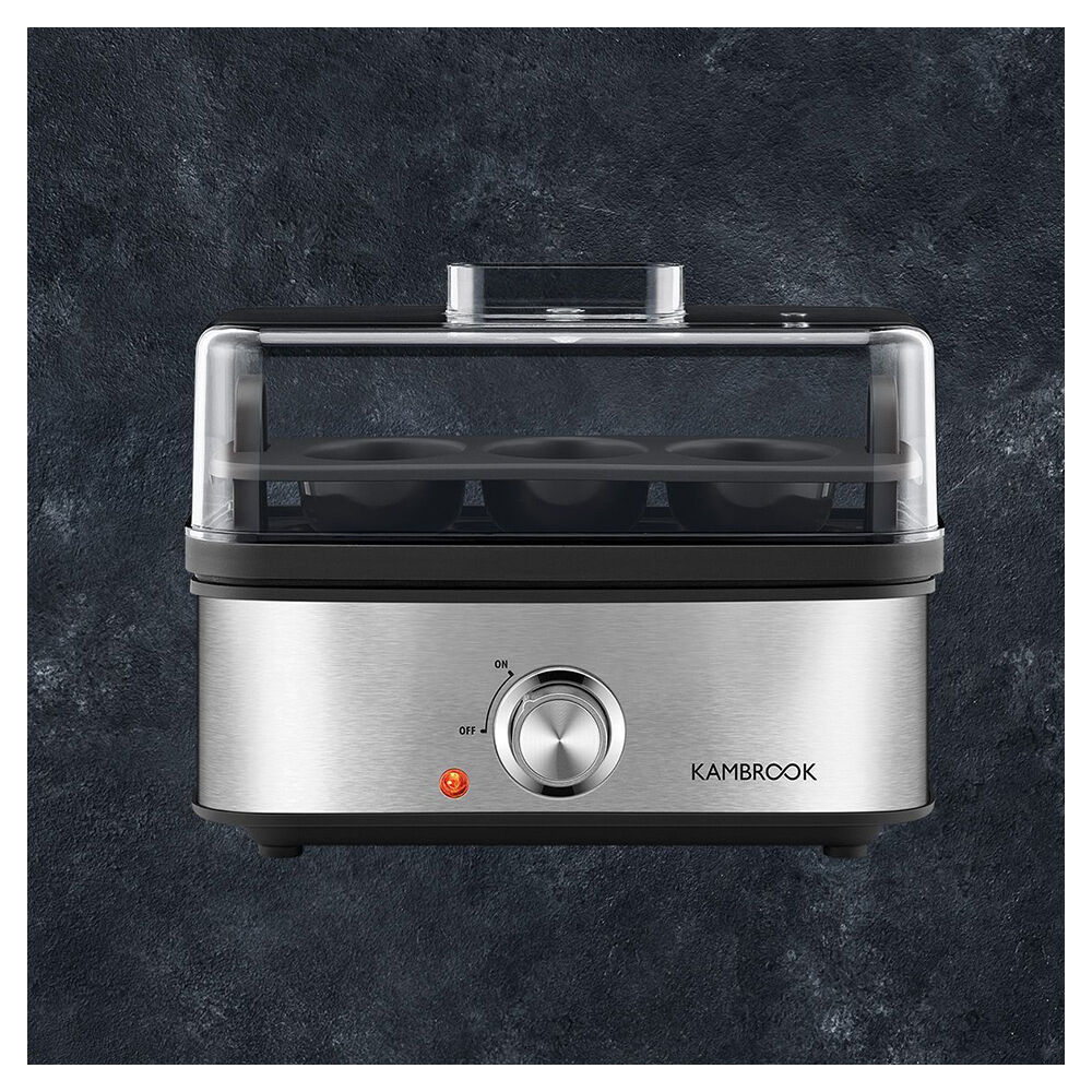 Kambrook Electric Culinary 3 Way Egg Cooker/Poacher/Steamer Kitchen