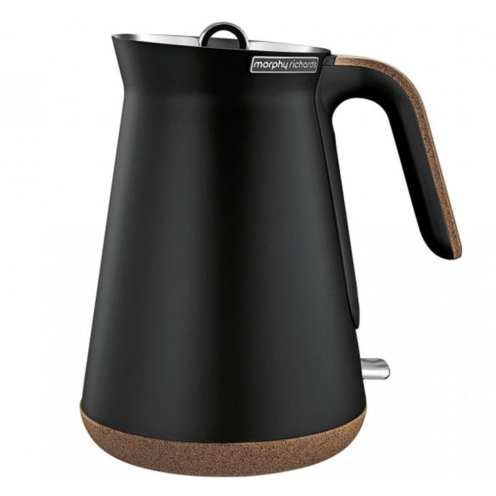 2pc Morphy Richards Aspect Electric Cork 1.5L Cordless Kettle w/ 4