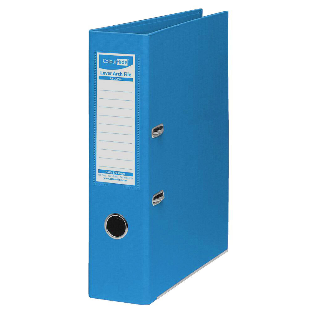 4x ColourHide A4 375 Sheets Lever Arch File/Binder/Folder Paper