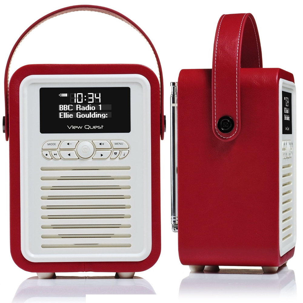 View Quest Retro Mini DAB Digital FM Radio USB AUX
