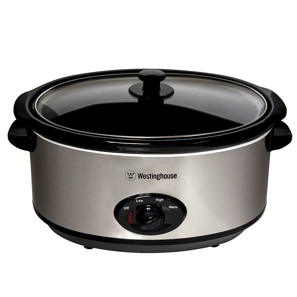 Westinghouse 6.5L Stainless Stee Electric Slow Cooker l Pan Pot Cookware Lid 9338620009471 eBay