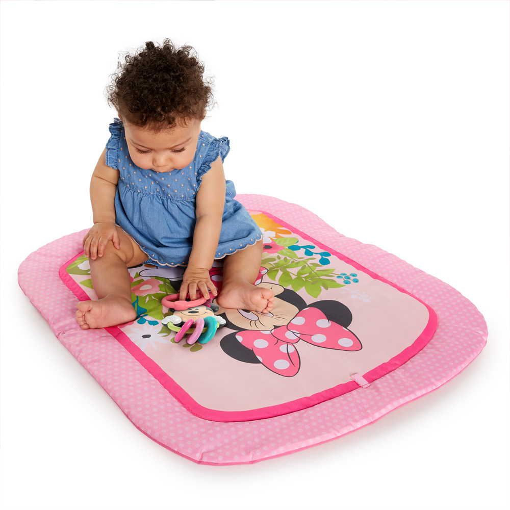 Bright Starts 0m+ Baby/Infant Tummy Time Prop Play Mat Rattles/Toys