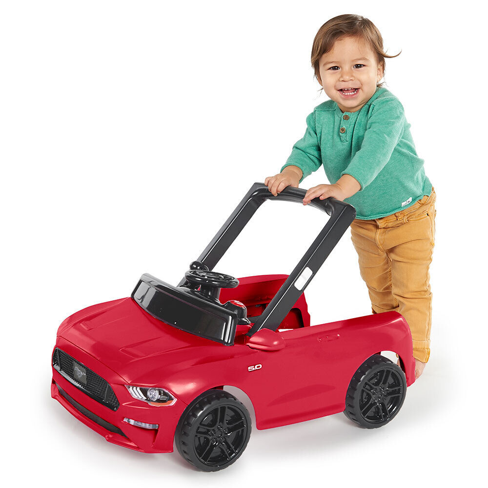 Bright Starts 3in1 Ford Mustang Walker Push Toys f/ 612m Baby