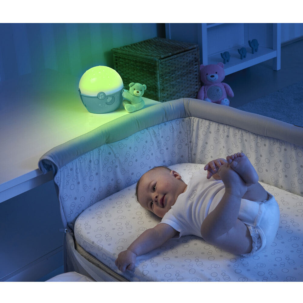 Chicco Baby/Kid Cot/Crib Light Projector w/Music/Sound Sensor 0m+ eBay