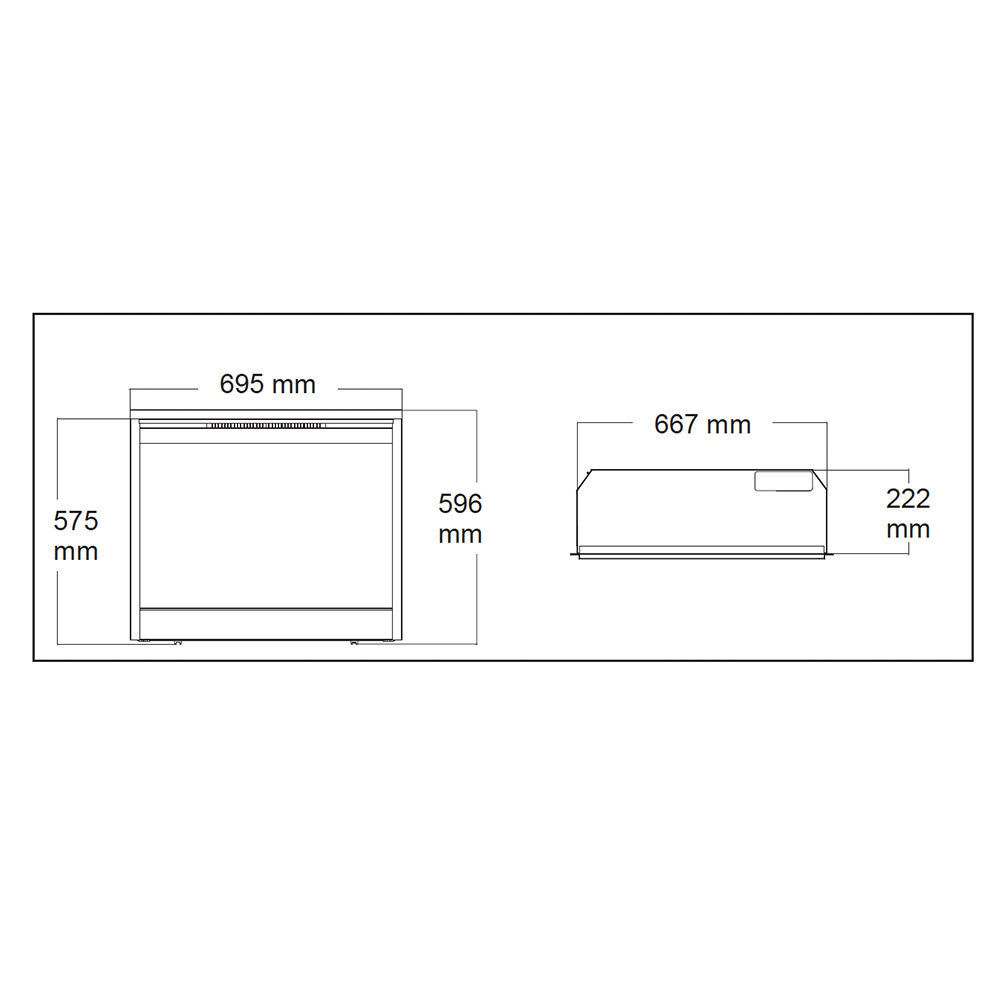 Bennett 2kw Electraflame 26 Electric Firebox W Entertainment