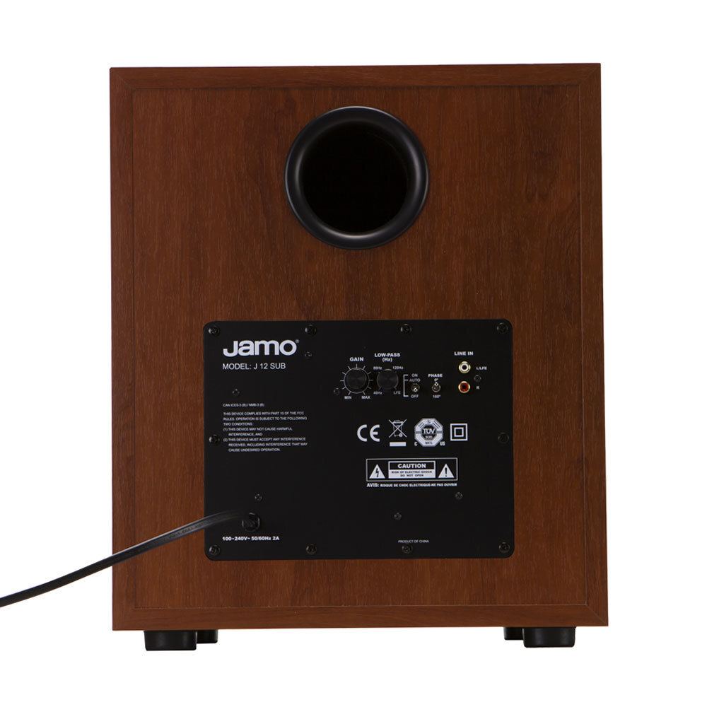 Jamo J12 SUB 12" 400W Active/Powered Subwoofer Speaker for Home Theatre