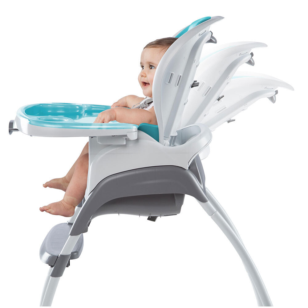 Ingenuity SmartClean Trio 3In1 Aqua High Chair Booster Smart Baby