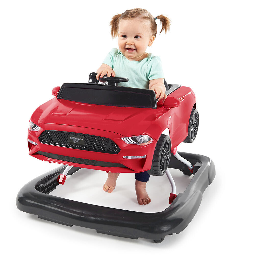 Bright Starts 3in1 Ford Mustang Walker Push Toys f/ 612m Baby
