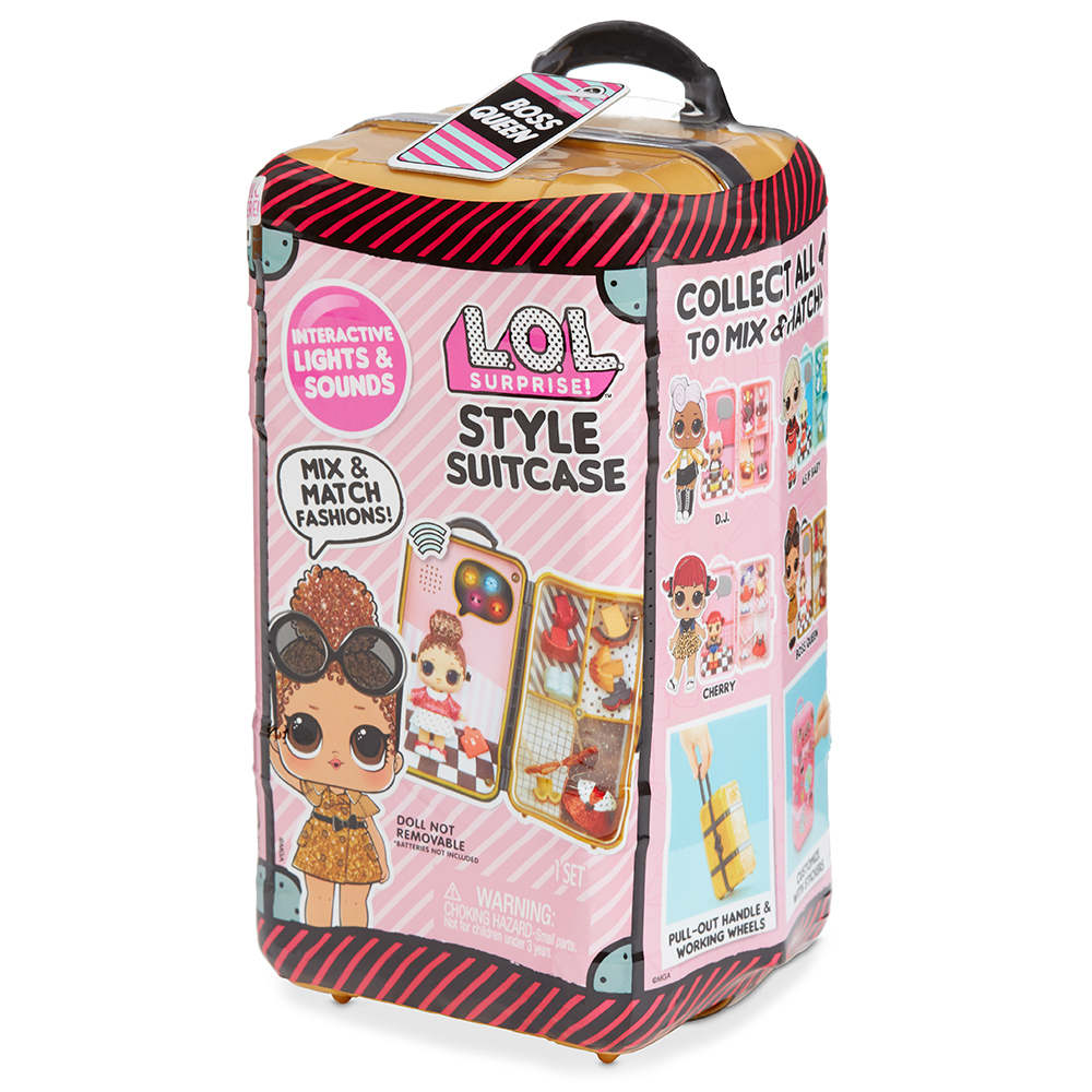 LOL Surprise Style Suitcase 15+ Surprises Dress Up Doll/Fashions/Shoe