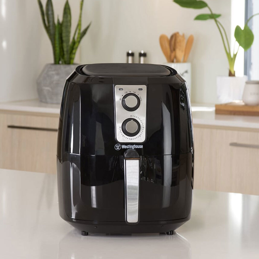 Westinghouse 5.2L Black Air Fryer Multicooker Grill Roaster Baker Air