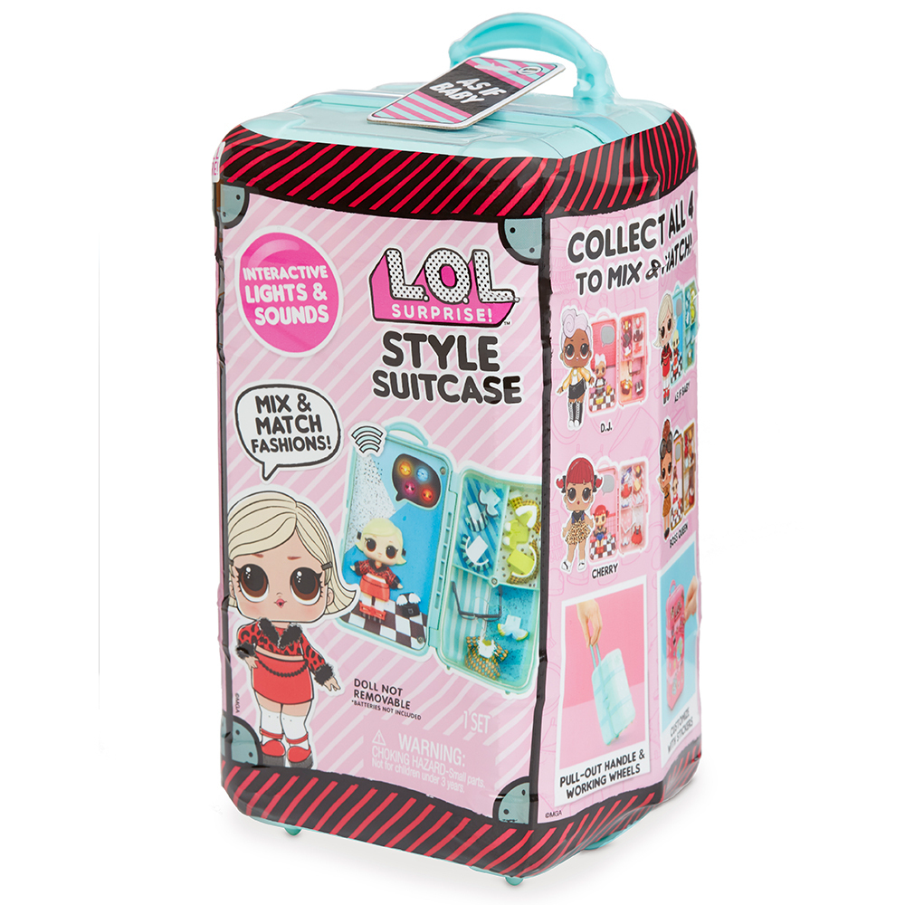 LOL Surprise Style Suitcase 15+ Surprises Dress Up Doll/Fashions/Shoe