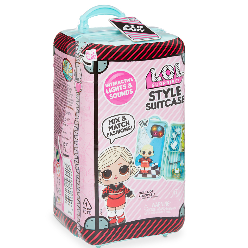 LOL Surprise Style Suitcase 15+ Surprises Dress Up Doll/Fashions/Shoe