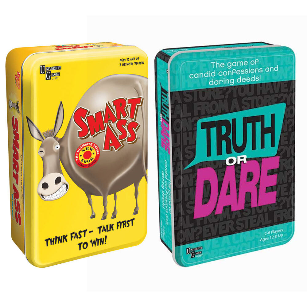 U Games Kids Truth Or Dare & Smart Ass Card Trivia/General Knowledge Game Combo | eBay