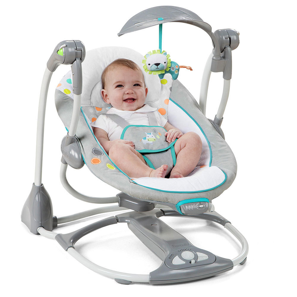 rocker and swing baby
