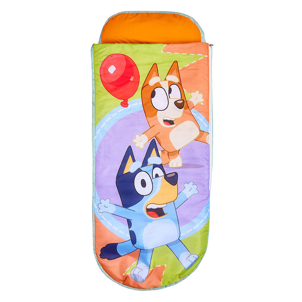 Bluey 150cm Inflatable Kids Air Bed/Mattress/Sleeping Bag w/ Pump Bluey