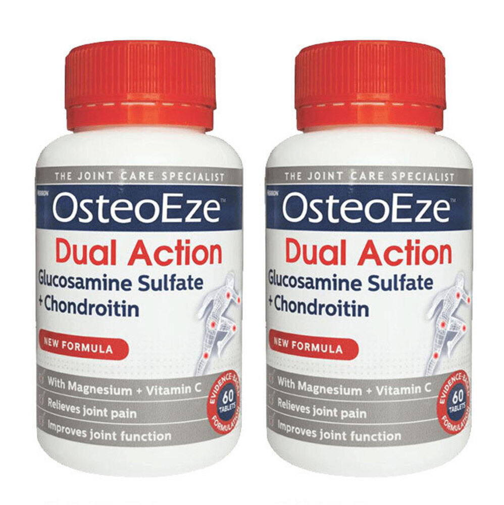 Herron OsteoEze Joint 120 Tablet Dual Action Glucosamine Sulfate
