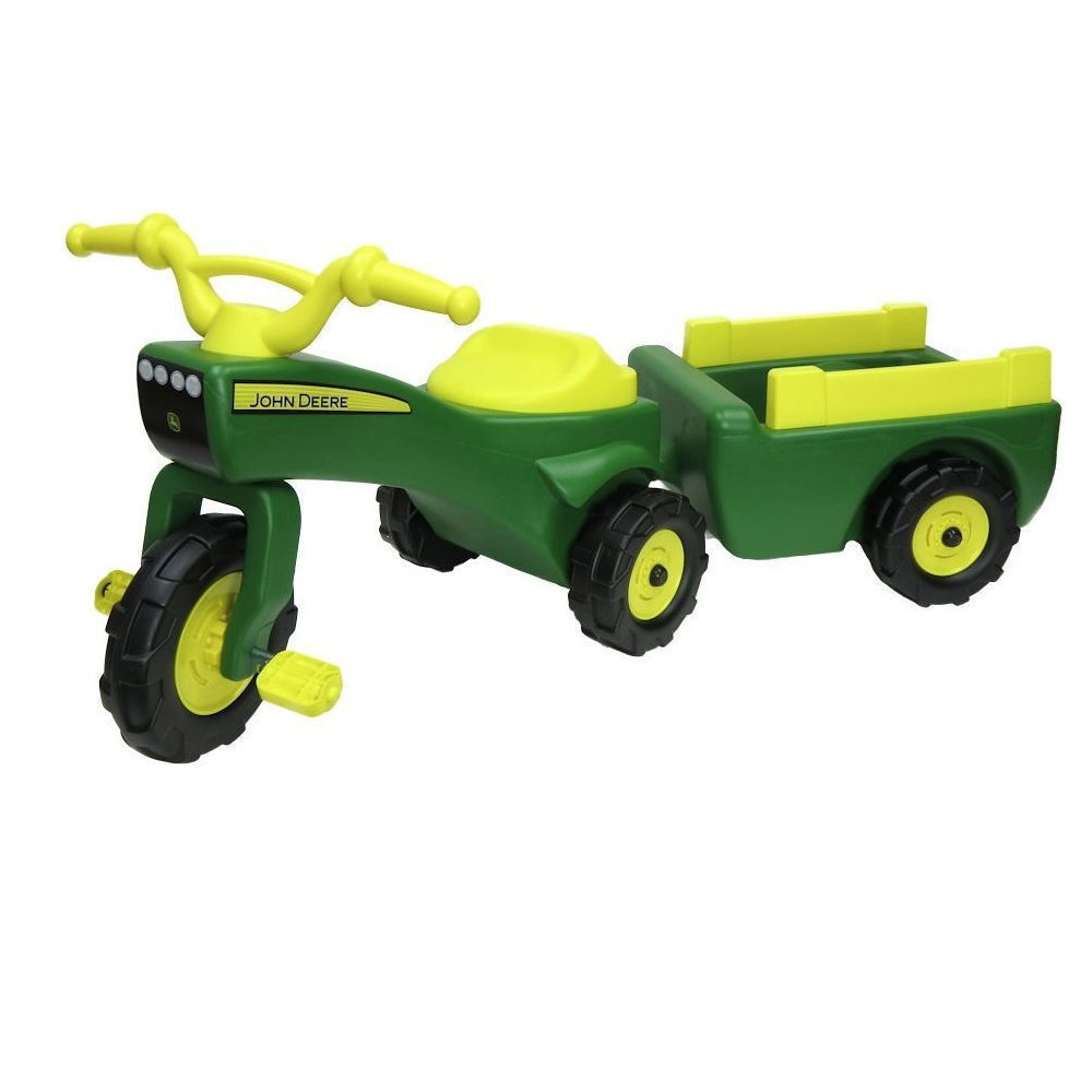 john deere trike and wagon