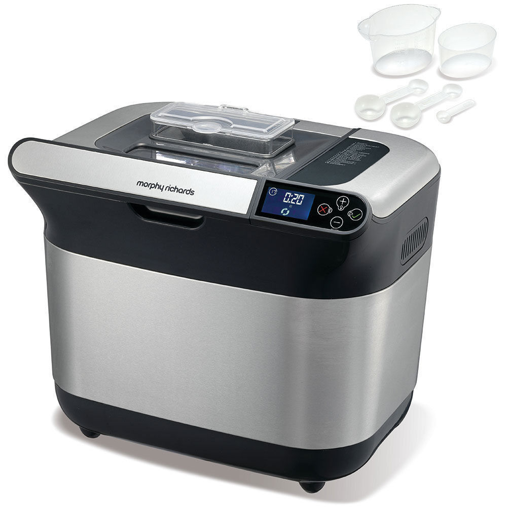 Morphy Richards Premium Plus BreadMaker Pizza Dough Jam Mixer Baker Cooker 48319 5011832031259