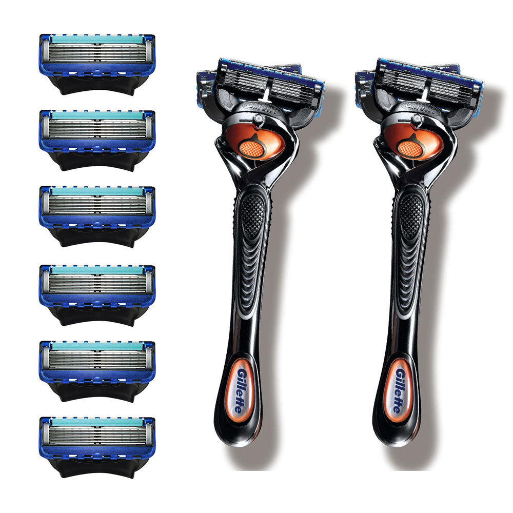 Gillette Fusion Proglide 2 Razor Handle 8 Cartridges Trimming Men