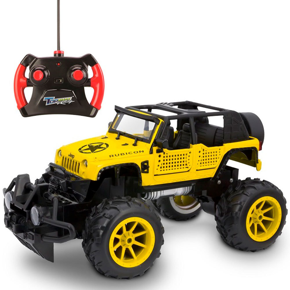116 Jeep Wrangler Rubicon RC Truck/Car Remote Controlled/Kids/Toy YEL 887012855763 eBay