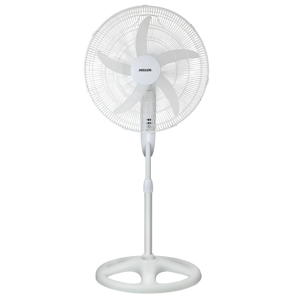 Er 50cm Deluxe Pedestal Oscillating Floor Fan White Er 50cm Deluxe Pedestal Oscillating Floor Fan White