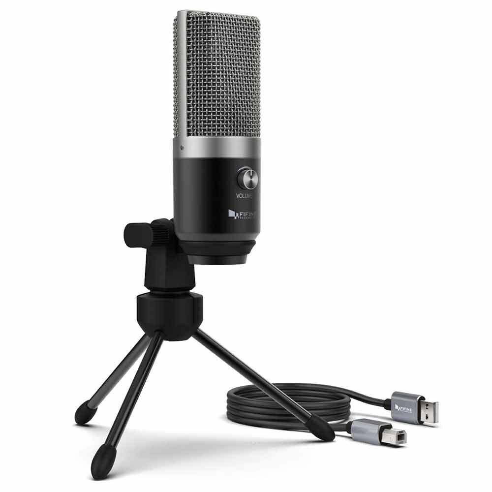 Fifine Technology Condenser Cardioid/Unidirectional Microphone f