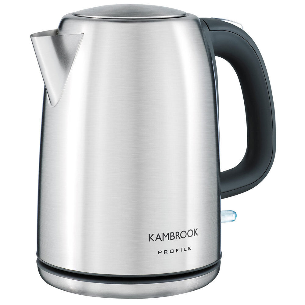 Kambrook KSK220BSS 1.7L 2200W Rapid Boil 20cm Stainless Steel Electric