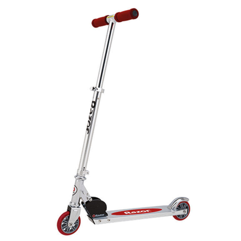 Razor Red A Kick Scooter 5y+ Kids/Children 2 Wheel Adjustable Push Ride