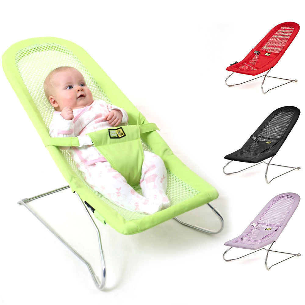 Vee Bee Serenity Newborn Infant Baby Bouncer Chair Bouncing Rocking