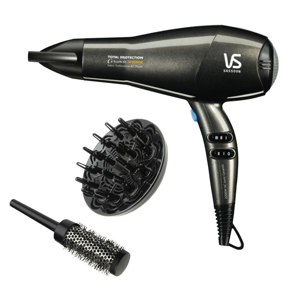 VS Sassoon VSP420A 2200W Professional Ceramic Hair Dryer Brush Intense