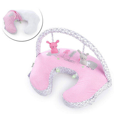 Ingenuity Plenti Nursing Pillow Toy Bar Fairytale Story