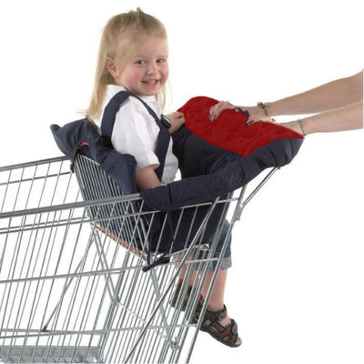 Red Shopping Trolley/High Chair Cover