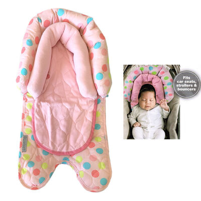 2 In 1 Infant Baby Newborn Head/Neck Support For Car Seat/Carrier Stroller