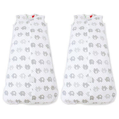 2PK Bubba Blue Air+ 0.5 TOG 12 - 24 Months Sleep Bag - Petite Elephant