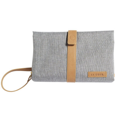 JJ Cole Baby Nappy/Diaper Changing Clutch Pad - Heather Grey