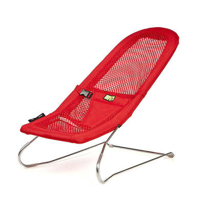 Serenity Red Infant Baby Bouncer Chair