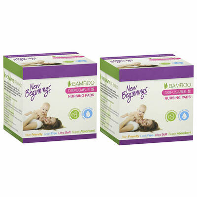 80pc New Beginnings Disposable Nursing Pads
